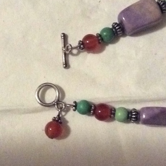 Turquoise Multi Stone Bracelet - Picture 5 of 6